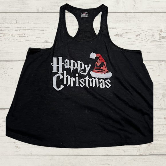 Universal Harry Potter Christmas Tank Top - Picture 1 of 4